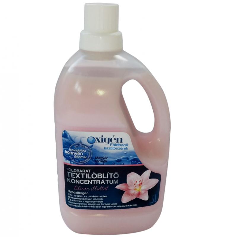 FÖLDBARÁT TEXTILÖBLÍTŐ KONCENTRÁTUM LILIOM ILLATTAL 1500ML