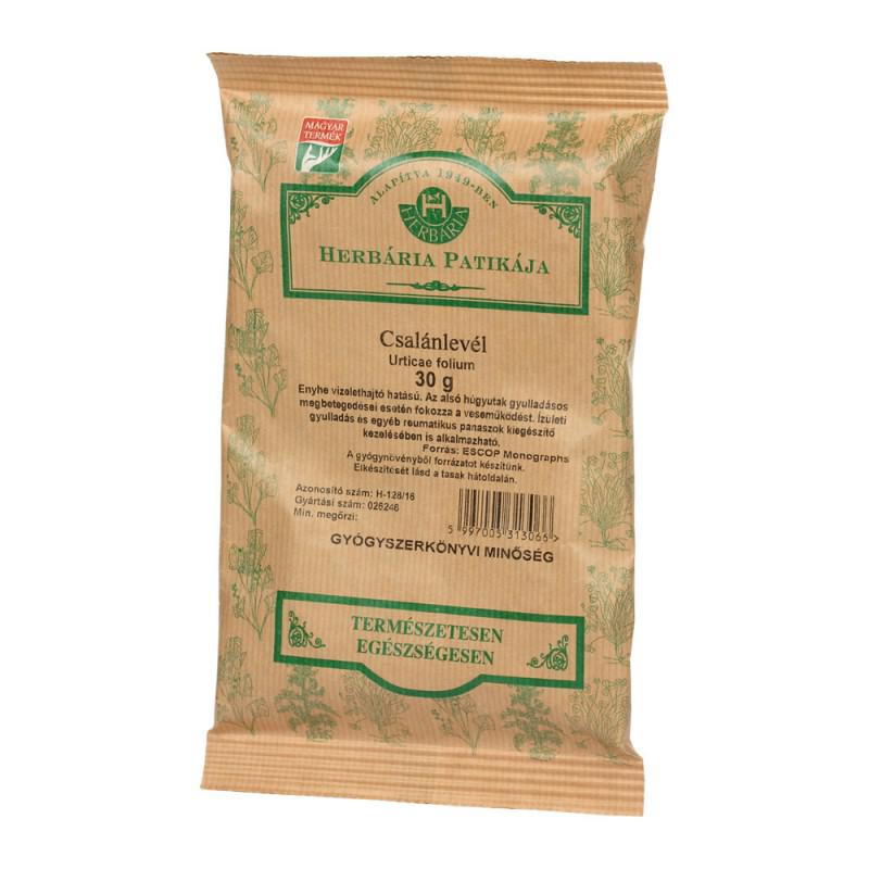 HERBÁRIA TEA CSALÁNLEVÉL SZÁLAS 30G