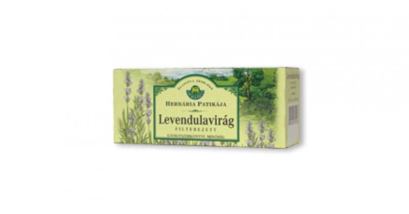 HERBÁRIA TEA LEVENDULAVIRÁG FILTERES 25DB