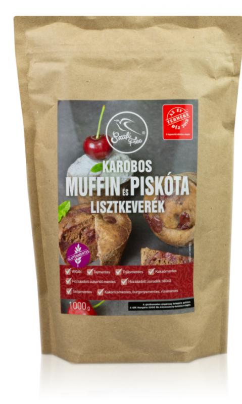 SZAFI FREE GLUTÉNMENTES KAROBOS LISZTKEVERÉK PISKÓTÁHOZ ÉS MUFFINHOZ 1000G