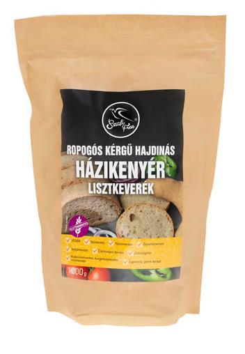 SZAFI FREE GLUTÉNMENTES ROPOGÓS KÉRGŰ HAJDINÁS HÁZIKENYÉR LISZTKEVERÉK 1000G
