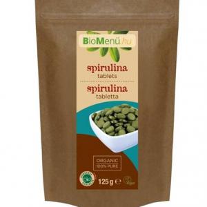 BIO BIOMENÜ SPIRULINA TABLETTA 125G