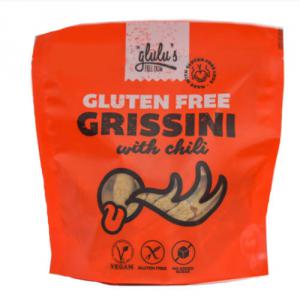 GLUTÉNMENTES GLULUS FREE FROM CUKORMENTES CHILIS GRISSINI 100G