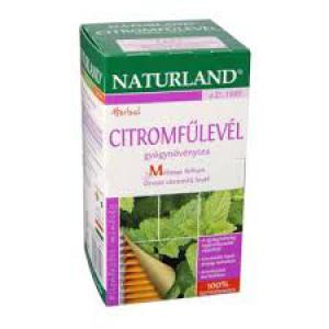 NATURLAND TEA CITROMFŰ FILTERES 25DB