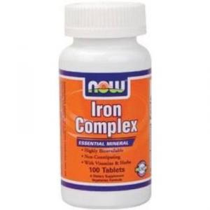 NOW IRON COMPLEX TABLETTA 100DB