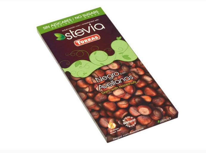 TORRAS ÉTCSOKOLÁDÉ MOGYORÓS STEVIVÁL125G