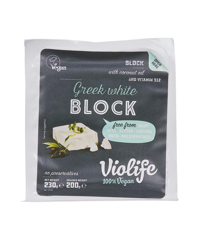 Violife görög fehér növényi szendvicsfeltét 200g