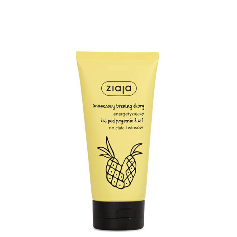 ZIAJA ANANÁSZ TUSFÜRDŐ GÉL ÉS SAMPON 2IN1 VEGÁN 160ML