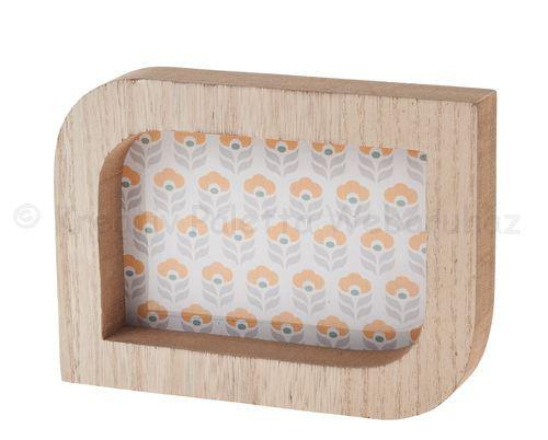 3D fa képkeret 18 x 13 x 2,5 cm - retro