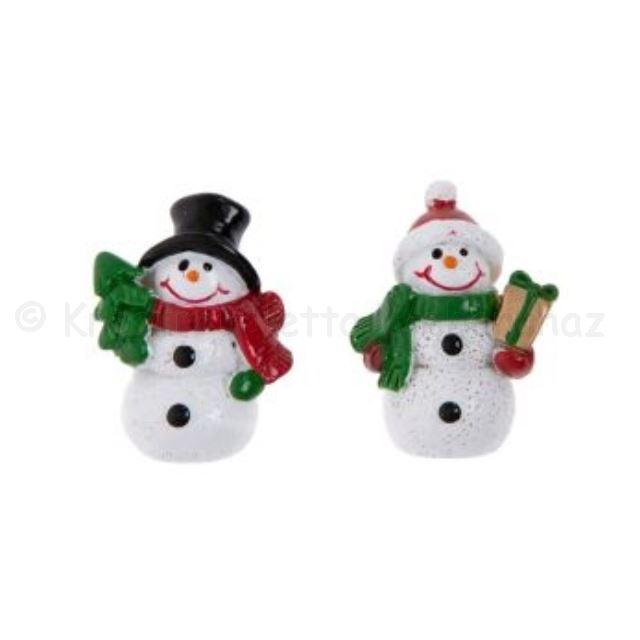 3D hóember pár 2 db