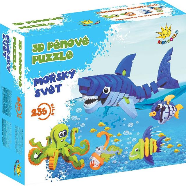 3D puzzle - tengeri világa