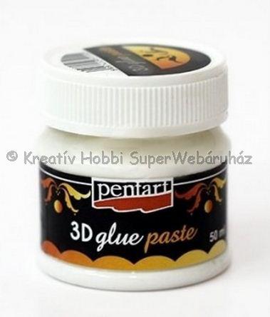 3D ragasztó paszta dekorfóliához 50 ml