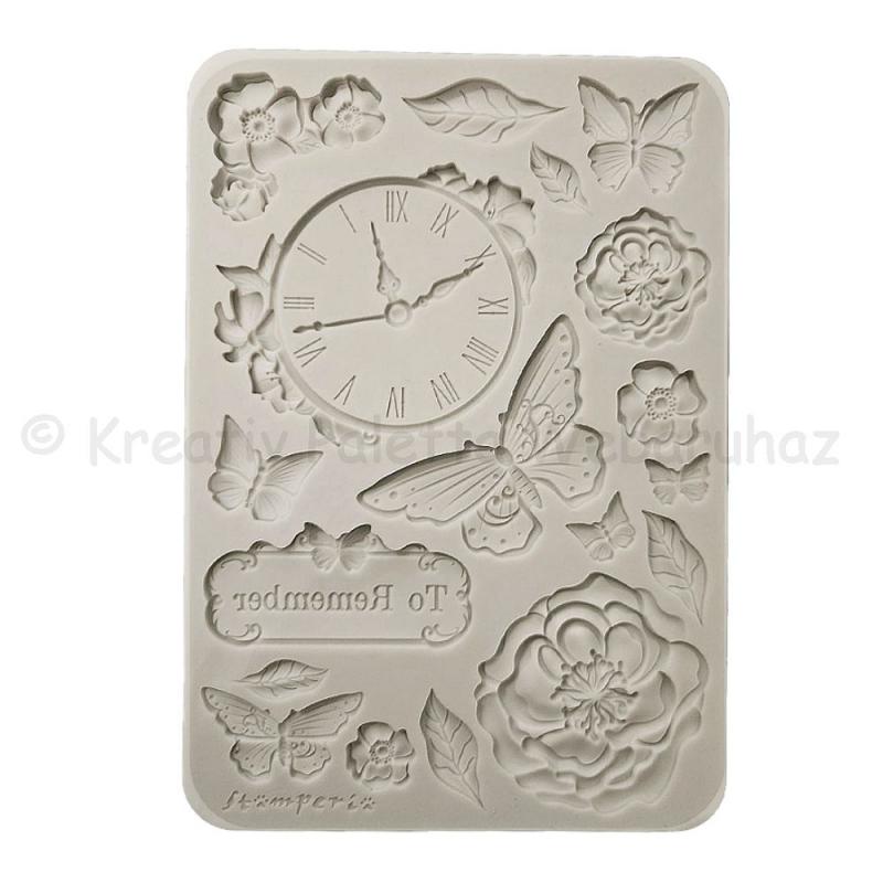 A5 szilikon öntőforma - Quiet Days clock