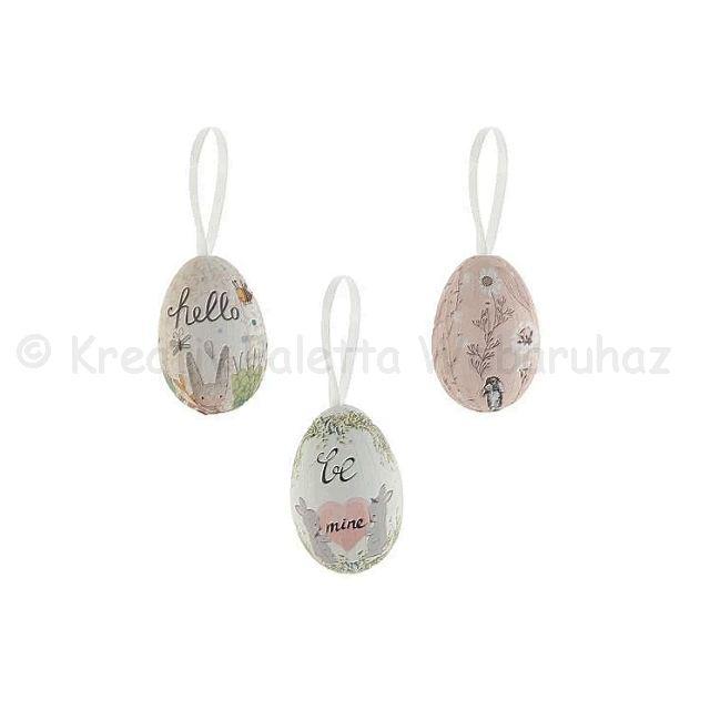 Akasztós tojás 4 cm 3 db
