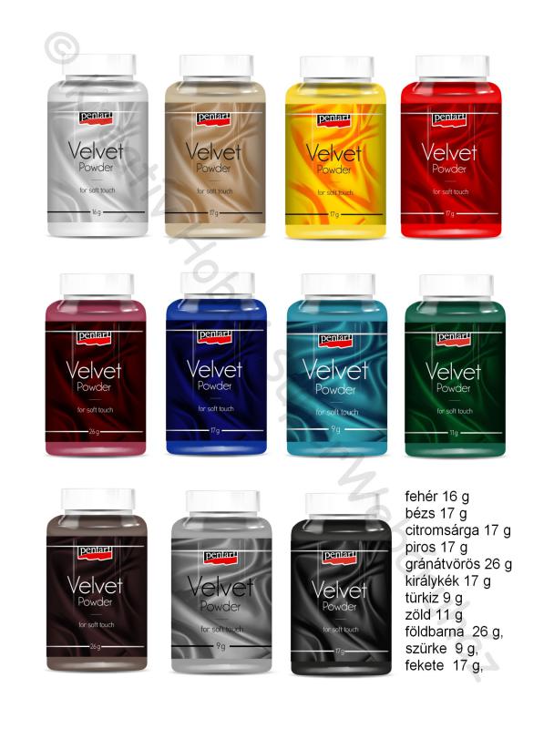 Bársonypor nagy kiszerelés