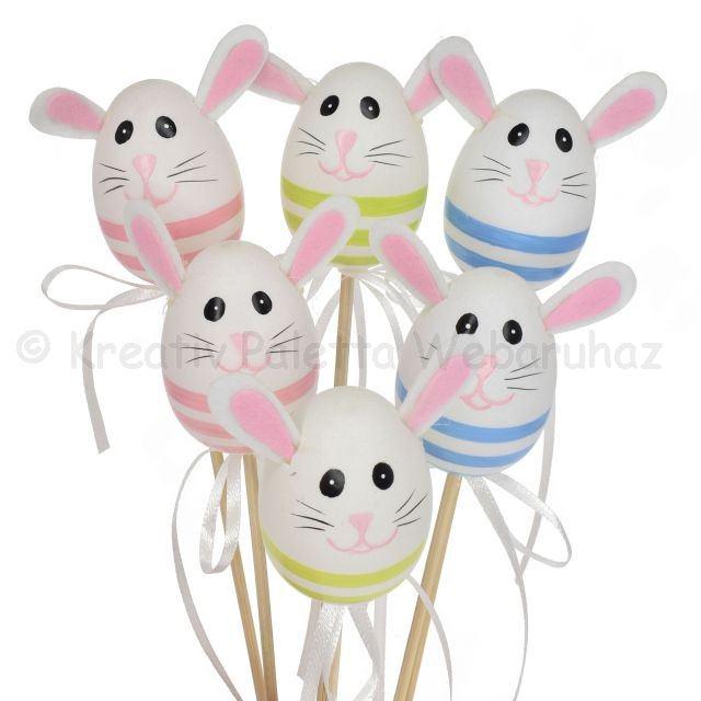 Betűzős nyuszi 6 cm 3 db