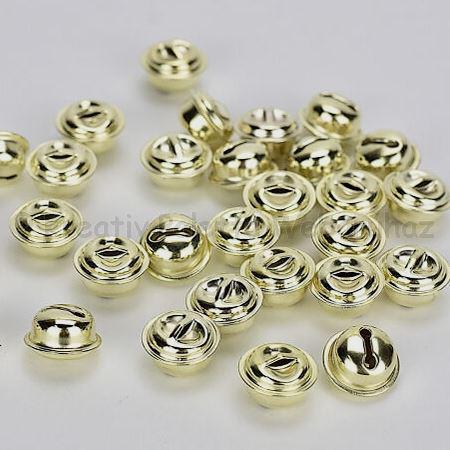 Csengettyű- kolomp arany színű 15 mm