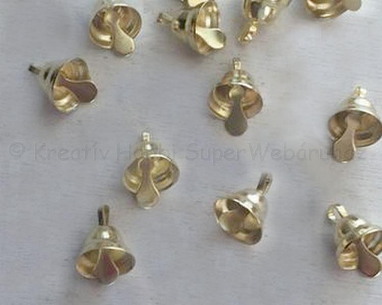 Csengő sárgaréz 5 mm, 10 db