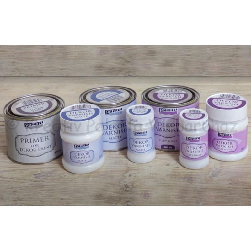 Dekorlakk matt vagy selyemfényű 500 ml