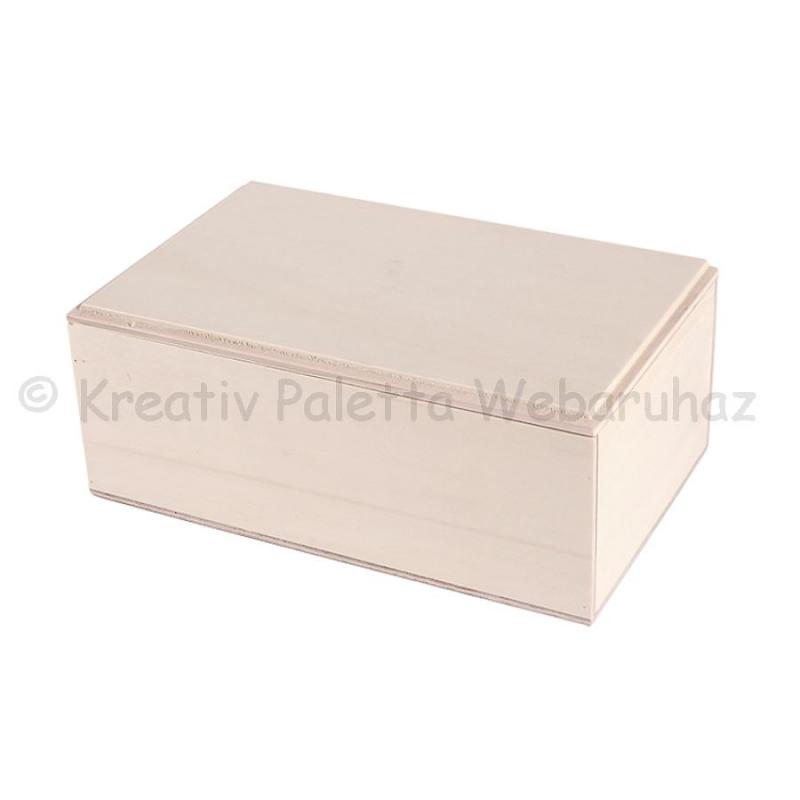 Doboz, 26 x 16 x 11 cm