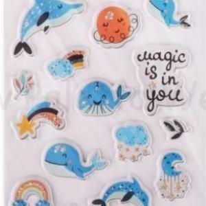 3D öntapadó matrica - óceán