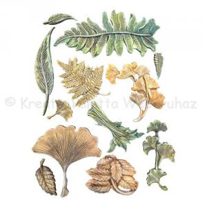A5 szilikon öntőforma -  Herbarium Silvae - levélgyűjtemény