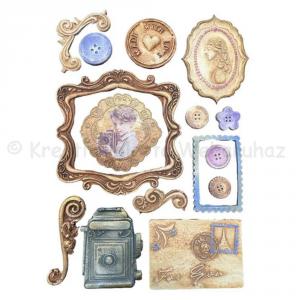 A5 szilikon öntőforma - Quiet Days plates