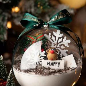 Akril gömb 12 cm, elválasztó betétlappal