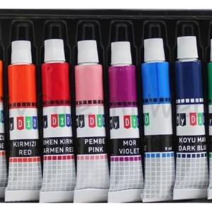 Akrilfesték készlet 12 x 9 ml - MyDido