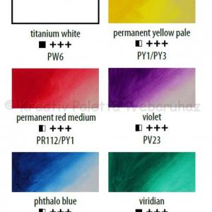 Akrilfesték szett 6 x 20 ml - Artemisia