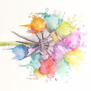 Akvarell papír A4 200 g, 12 db/csomag - Florance