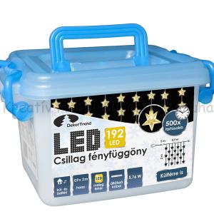 Csillag fényfüggöny 0,9 m * 2 m 192 LED