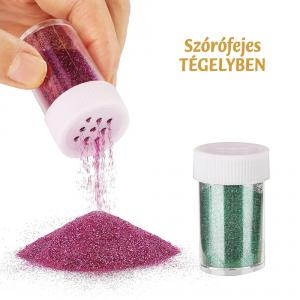 Csillámpor - glitter por 15 g szórófejes