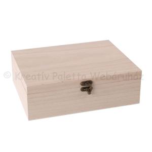 Dupla szintes, rekeszes tárolódoboz  28 x 22 x 9 cm