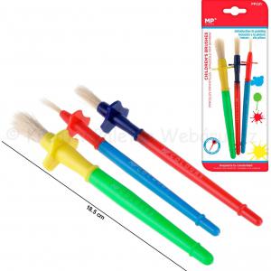 Ecsetkészlet gyermekeknek 3 db