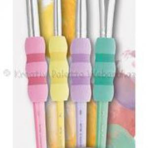 Ecsetkészlet különböző típusok, 4 db-os - FABER-CASTELL