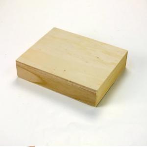 Fa doboz 2 rekeszes  25 x 20 x 6,3 cm