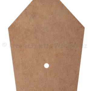 Fa óraalap házikó 34 x 22 cm