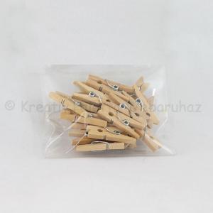 Facsipesz 2,5 cm, 10 db - natúr
