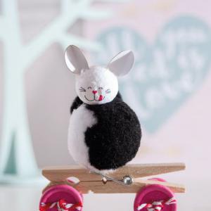 Facsipesz 3 cm, 10 db - színes