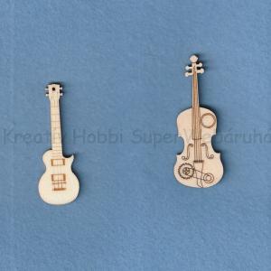 Fafigura - hangszerek