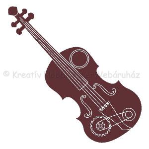 Fafigura - hangszerek