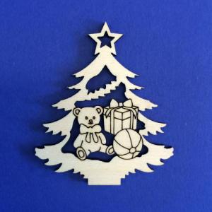 Fafigura - karácsonyfa áttört ornament, többféle