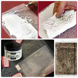 Felületmintázó- textúra lap, A5 - Desire gitár