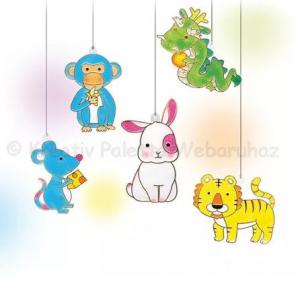 Fényvarázs 6 db-os készlet - állatok