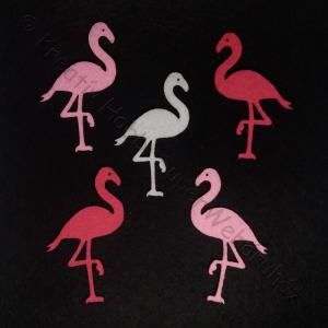 Filcfigura - flamingó, unikornis