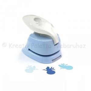 Formalyukasztó 25 mm - hóember