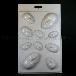 Gipszkiöntő - maszkok II.