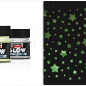 Glitterpaszta 50 ml - sötétben világító