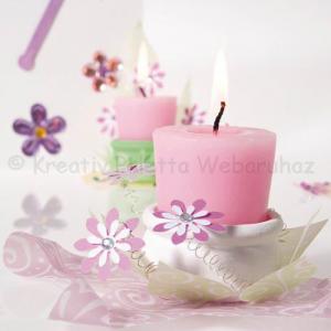 Gyertyatartó 2,5 x 5,0 cm